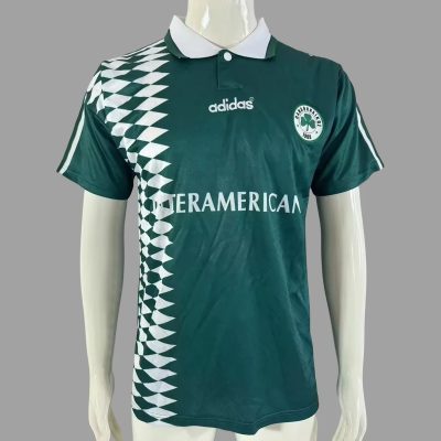 95/96 Panathinaikos Home Retro Soccer Jersey
