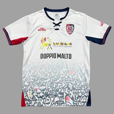 25/26 Cagliari Away Soccer Jersey