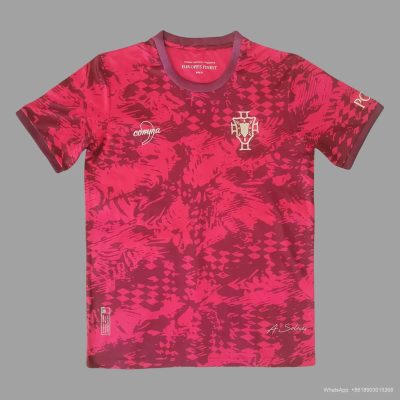 2024 Portugal Training red soccer jersey