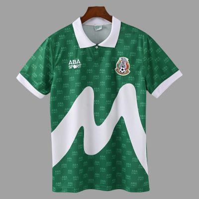 1995 Mexico Home Retro Soccer Jersey