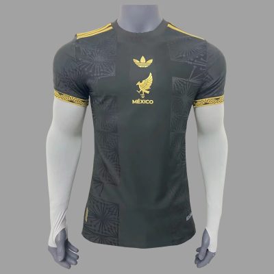 2025 Mexico Golden Cup Player Version Black Soccer Jersey