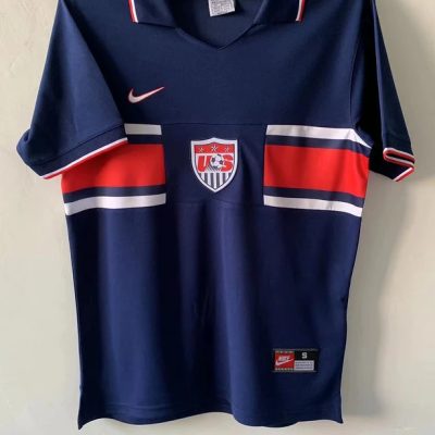 1995 USA Away Retro Soccer Jersey