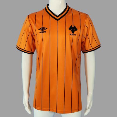 85/86 Wolverhampton Wanderers Home Retro Soccer Jersey