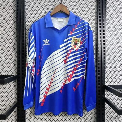 1994 Japan Home Long Sleeve Retro Soccer Jersey