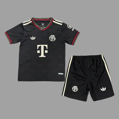 25/26 Bayern Munich Third Kids Soccer Jersey Size 16-28