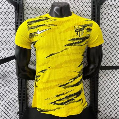 25/26 Ittihad Pre-Match 3 Player Version Soccer Jersey