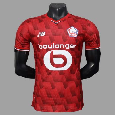 25/26 Lille Home Player Version Soccer Jersey