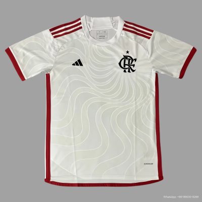 24/25 Flamengo away white soccer jersey Size S-4XL