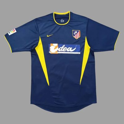 02/03 Atletico Madrid Away Retro Soccer Jersey