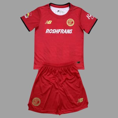 25/26 Toluca Home Kids Soccer Jersey Size 16-28