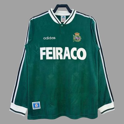 99/00 La Coruna Away Long Sleeve Retro Soccer Jersey