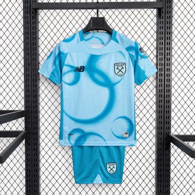 26/27 West Ham United Third Kids Soccer Jersey