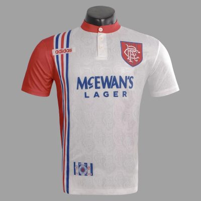 96/97 Rangers Away Retro Soccer Jersey