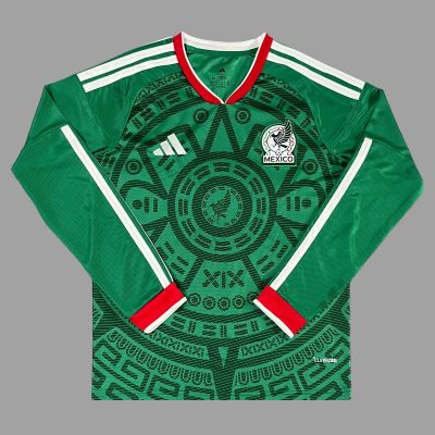 2026 Mexico Home Long Sleeve Soccer Jersey