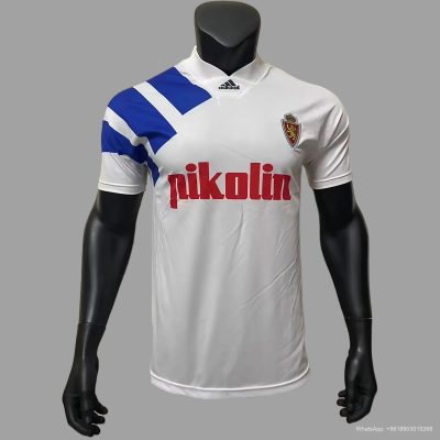 92/93 Real Zaragoza Home Retro soccer jersey