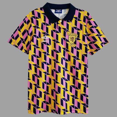 1988 Scotland Third Retro Soccer Jersey