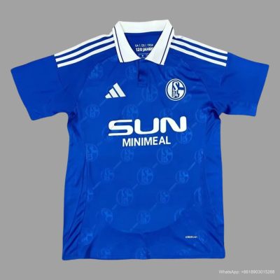 24/25 Schalke Home Soccer Jersey
