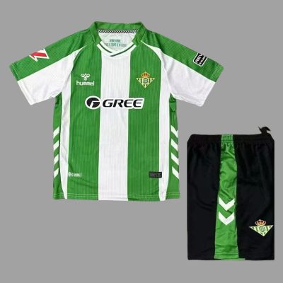25/26 Real Betis Home Kids Soccer Jersey Size 16-28