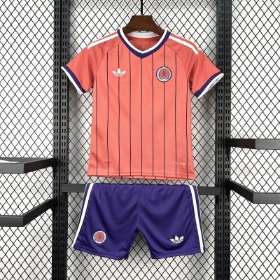 2026 Scotland Away Kids Soccer Jersey Size 16-28