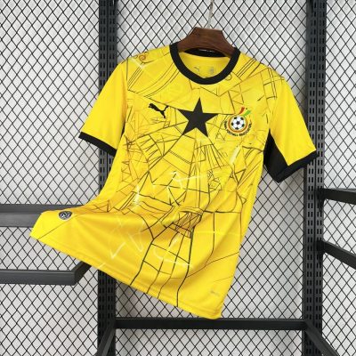 2026 Ghana Yellow Soccer Jersey