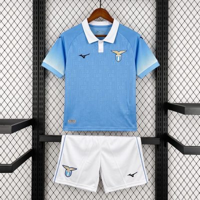 26/27 Lazio Home Kids Soccer Jersey