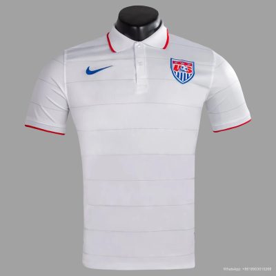 2014 USA Home Retro Soccer Jersey