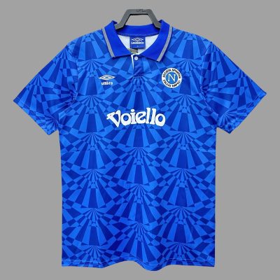 91/93 Napoli Home Retro Soccer Jersey