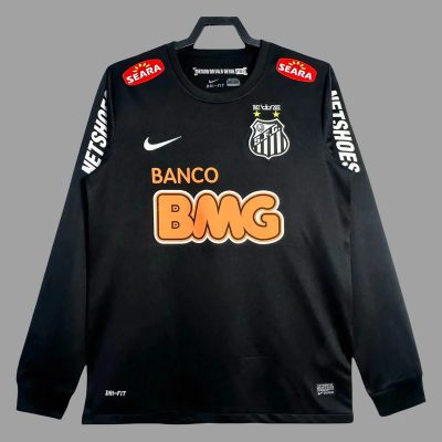 2012 Santos Neymar Special Version Long Sleeve Retro Soccer Jersey