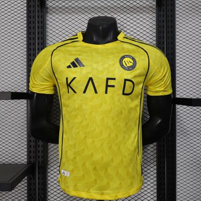 25/26 Al-Nassr Home Player Version Soccer Jersey
