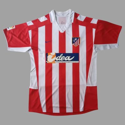 02/03 Atletico Madrid Home Retro Soccer Jersey