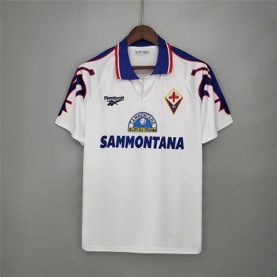 95/96 Fiorentina Away Retro Soccer Jersey