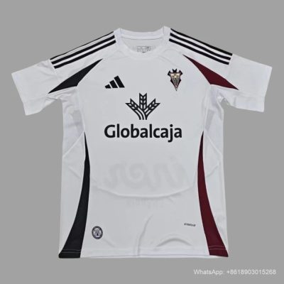 24/25 Albacete Home Soccer Jersey