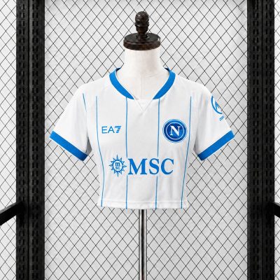26/27 Napoli Away Women Crop Jersey