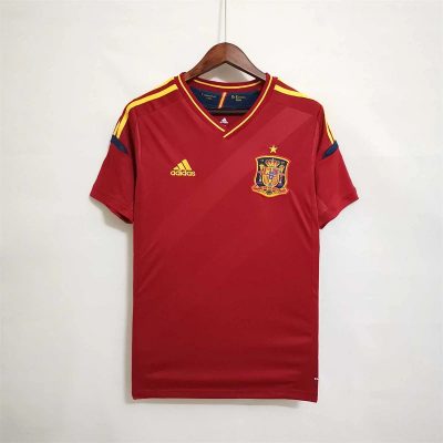 2012 Spain Home Retro Soccer Jersey