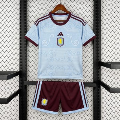 26/27 Aston Villa Third Kids Soccer Jersey