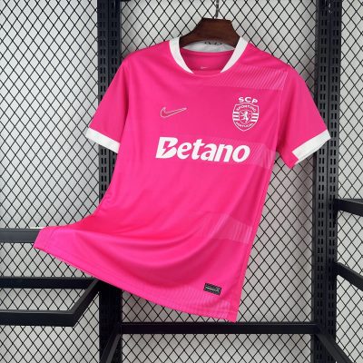 25/26 Sporting CP Lisbon Special Edition Pink Soccer Jersey