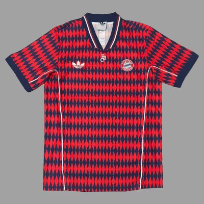 25/26 Bayern Munich Special Red Blue Soccer Jersey