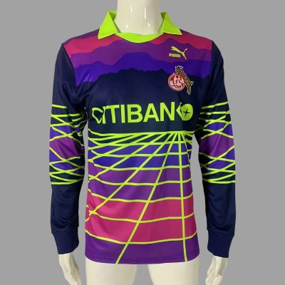 91/92 Koln Goalkeeper Long Sleeve Retro Soccer Jersey