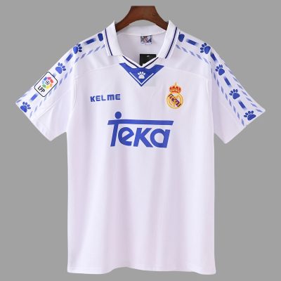 96/97 Real Madrid Home Retro Soccer Jersey