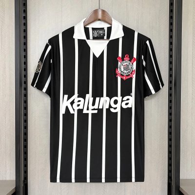 1990 Corinthians Away Retro Soccer Jersey