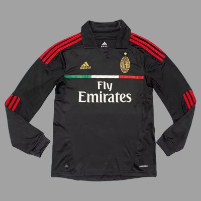 11/12 AC Milan Third Long Sleeve Retro Soccer Jersey