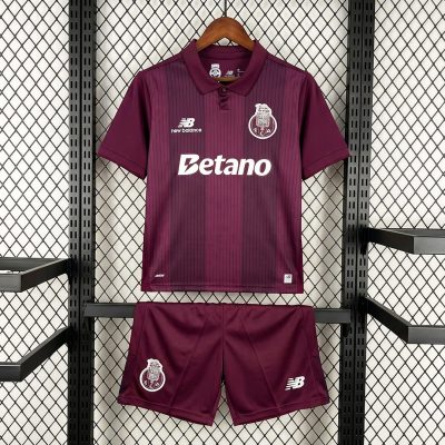 26/27 Porto Away Kids Soccer Jersey Size 16-28