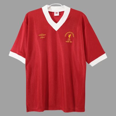 80/81 Liverpool European Final Retro Soccer Jersey