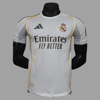 25/26 Real Madrid Home Player Version Soccer Jersey