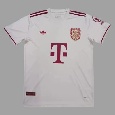 2025 Bayern Munich 125 Years Anniversary White Soccer Jersey