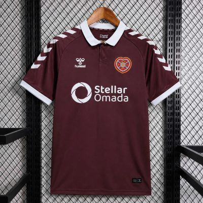 26/27 Heart of Midlothian FC Home Soccer Jersey