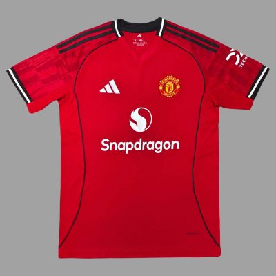 25/26 Manchester United Home Soccer Jersey