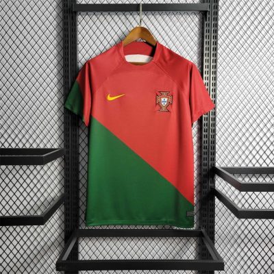 2022 Portugal Home Retro Soccer Jersey