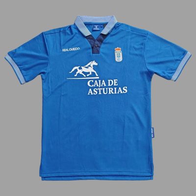 95/96 Real Oviedo Home Retro Soccer Jersey
