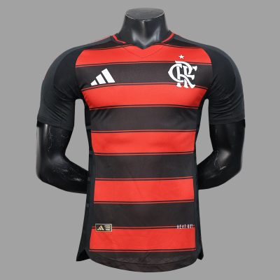 2025 Flamengo Home Player Version Soccer Jersey